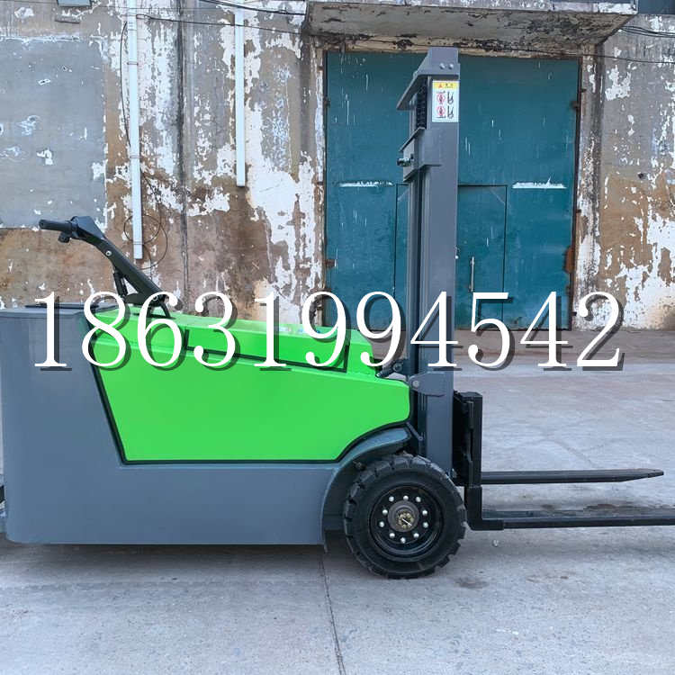 华容县小型电动叉车1吨2吨步行站驾式电瓶堆高充电装卸车液压升降车铲车